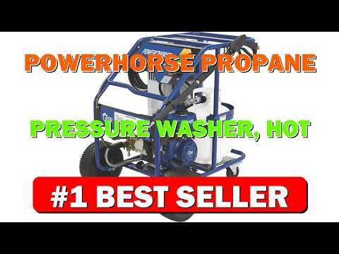 Powerhorse Propane Pressure Washer, Hot Water Pressure Washer Gas Pressure Washer with - B0CW68NJF4