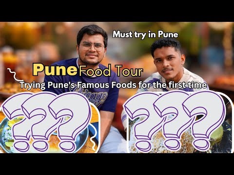 Pune Food Tour 😋 | Trying Local Foods of Pune 😍 | Exploring Pune Foods 🤩 | Pune Street Food Tour 😋