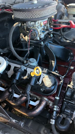 Was a little dusty but looks a little bit better, also need to fix that exhaust leak lol #c10 #chevy #chevytruck #classictruck #squarebody