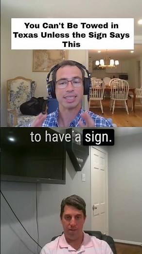 Texas Towing Law The Sign That Lets Them Tow Your Car