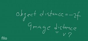 Steps: (i) From Y drop a perpendicular on the principal axis A ... | Filo