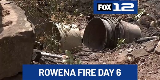 Rowena wildfire has burned 56 homes, 91 other buildings, Wasco Co. sheriff says