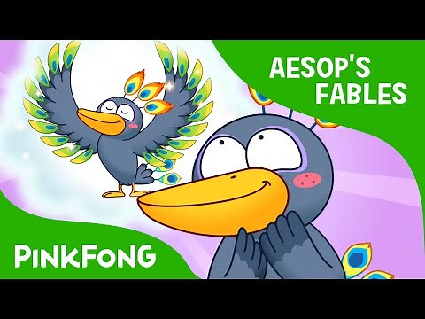 The Crow and the Peacock | Aesop's Fables | PINKFONG Story Time for Children