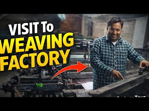 Visit to Weaving Factory | Inside Powerloom Factory | Daily Vlog