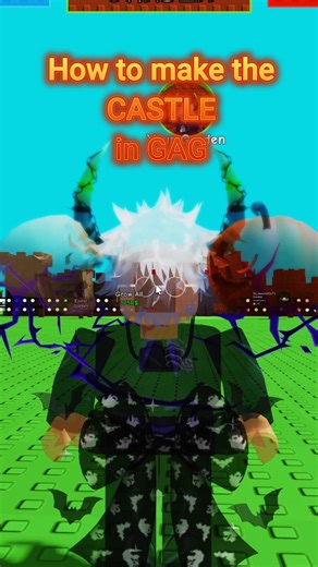 Build THIS EPIC Castle in Grow A Garden 🏰🔥 (Easy Guide!) #growagarden #roblox #robloxbuild