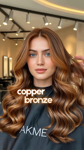 3.2K views · 17 reactions | Fresh from the chair and glowing like sunshine — this copper bronze melt is pure magic! ☀️ Warm, rich, and glossy… it’s the perfect blend of golden and copper tones that make every strand shine. Would you go bronze this season? 癩✨ | Colored Hair Care | Facebook