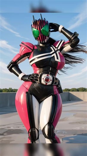 Epic Female Cosplay of Kamen Rider Decade