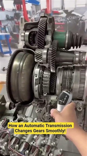 How an Automatic Transmission Changes Gears Smoothly!