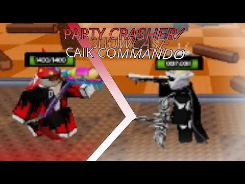 Dummy Wars: A New Chapter | Party crasher & Caik commando showcase ( Roblox )