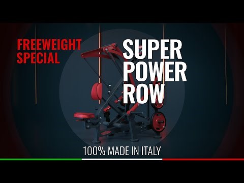 Upper Body | Super Power Row | Panatta | Free Weight Special