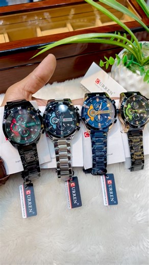 Curren 8402 New Men's Watches Luminous Quartz Watch Waterproof Sport Wristwatch Men Stainless Steel Male | Puspita bags