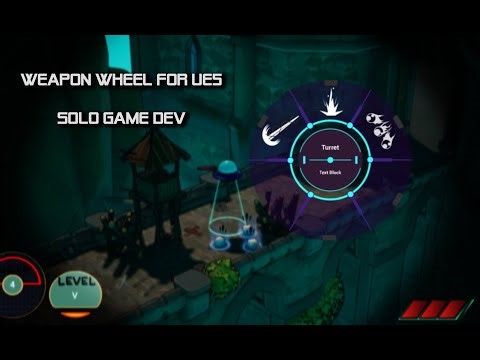 UE5 Solo Game Dev Making a Weapon Wheel