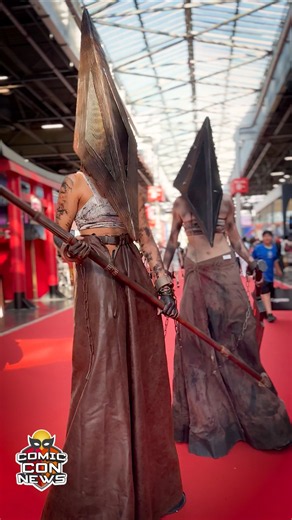 Pyramid Head IRL Silent Hill Cosplay 🔥 #shorts #silenthill #konami #horrorstories #halloween