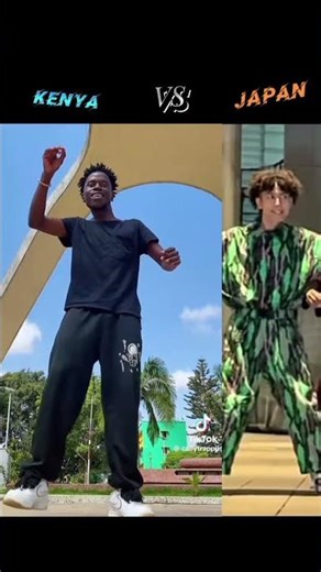 Kenya vs Japan dance challenge