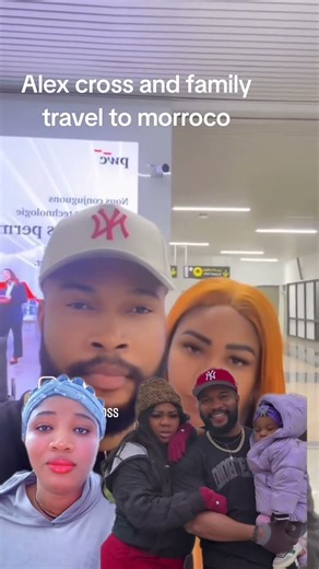 Nollywood actor Alex cross and family travel 🧳 to Morocco for vacation #viralvideo #fyp