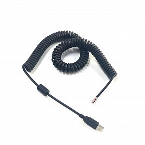 [Hot Item] USB-Type a Male Coiled Printer Spiral Cable Cord