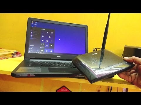 How to Setup D-Link Wi-fi Router for Laptop (Wi-fi without cable)