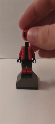 Building Deadpool from Marvel Rivals in Lego! #lego #legominifigures #marvel