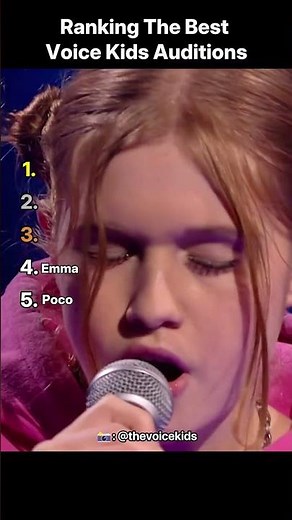 Ranking The Best Voice Kids Auditions 🥇