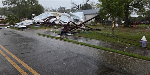 Workers search door-to-door after suspected tornado devastates Dothan