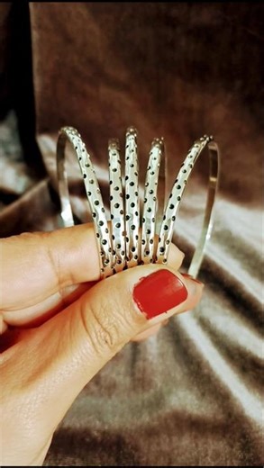 ⚪How is a handmade bangle made? #handmade #bangle #jewelry #beautiful