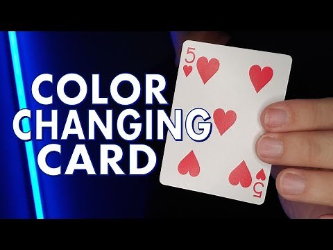 Magic Trick Tutorial: The Color Changing Card