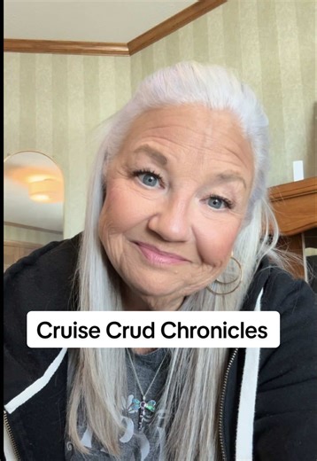So tell me… does everyone get “cruise crud” or am I just the chosen one? 😩 I survived a 63-degree water slide like a warrior… but somehow get taken out by a buffet spoon or an elevator button?? Is this just the glamorous part of cruising they don’t put in the brochure? Be honest… does this happen to you too or am I collecting souvenirs no one wants? 😂🤧 #Mommaapplesauce #GrandmaLife #TravelDiaries #Over50Lifestyle #EverydayLife