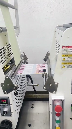 MDC-360 double stations high speed die cutting machine with sheeting device #label