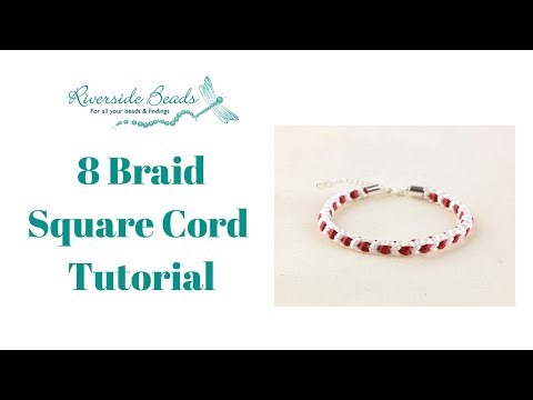 8 Braid Square Cord Tutorial