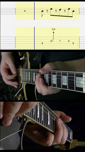 Guitar Tab Blue Jean Blues by ZZ Top #guitarriffs #guitar #zztop #guitartabs #howto