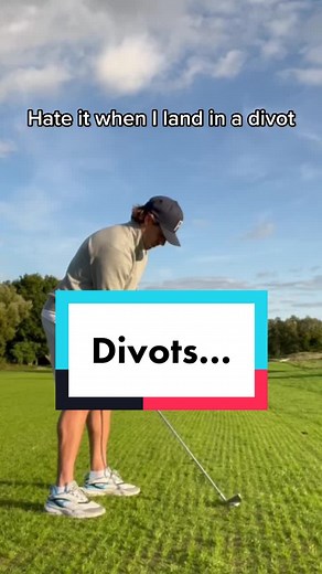 Hate landing in someone’s divot on the fairway #thefootygolfer #golf #golfr #divot #ironshot #golfswing #golfs #golfingaddict #golfswing #surreygolfer #golflifestlye #golflife #golfer