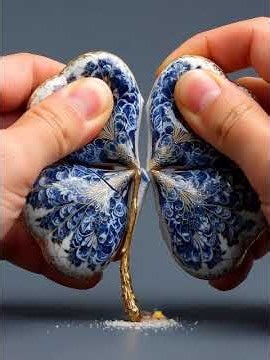 Beautiful Patterned Ceramic Clover Crushing ASMR 🍀🏺💥|Crisp, Crunchy, Extremely Satisfying Sounds 😍🎧✨