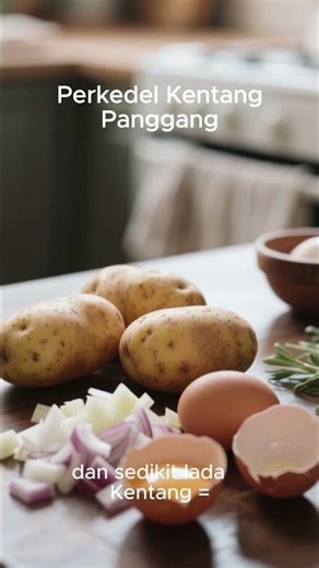 Perkedel Kentang Panggang #diet #dietsehat