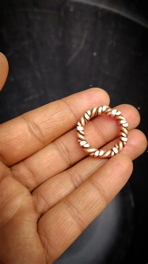 Ring making #copper #wire #diy #craft #shorts
