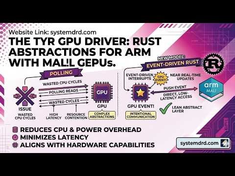 Tyr GPU Driver Explained: Rust-Powered Arm Mali GPU Drivers | Linux Kernel