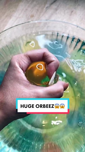 French Guy Crushing Huge Orbeez - Satisfying Orbeez Challenge