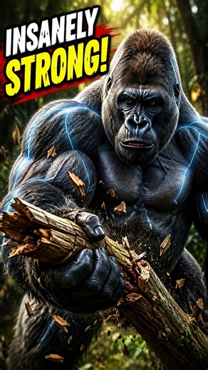 Why Silverback Gorillas Are So Strong?