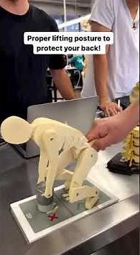 Correct Posture for Manual Load Lifting Technique