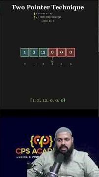 🔥LeetCode: Move Zeroes | Two Pointer দিয়ে সহজ সমাধান | Google, Microsoft, Amazon Interview Question