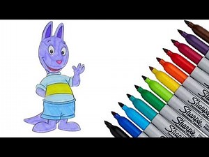 The Backyardigans Austin Coloring page 2017 New HD Video for Kids