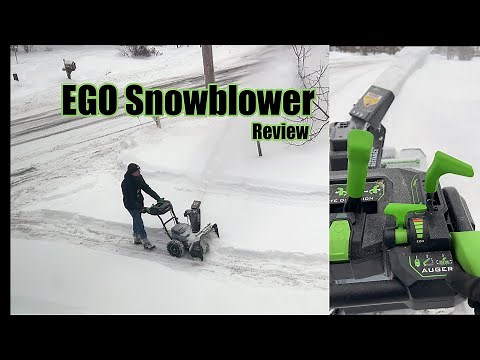 Battery Powered Snow Blower by EGO... Is it good?? EGO 56 Volt 24” 2 Stage Blower