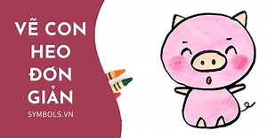 Vẽ Con Heo Đơn Giản: Cách Vẽ & 43  Hình Vẽ Con Lợn Đẹp