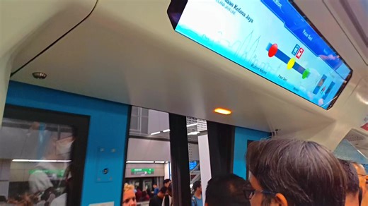 MRT Ride from Pasar Seni to Merdeka - Explore Kuala Lumpur's Iconic Route