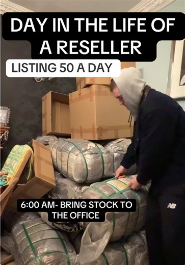Day in the life of a reseller #reseller #reselling #wholesalesuppliers #vintedseller