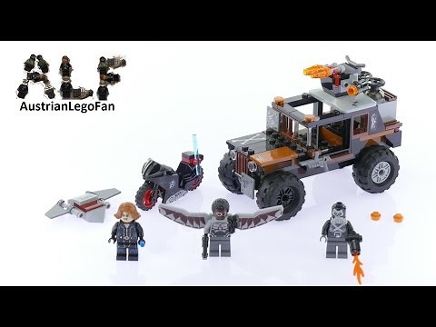 Lego Super Heroes 76050 Crossbones´ Hazard Heist - Lego Speed Build Review