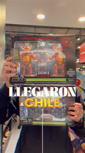 The FNAF ENDO SERIES FIGURES have arrived in CHILE (Major Stores) | #shorts #fnaf