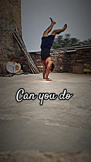I can 💥💥 Day 19 #handstand #challenge #awezchaitrend