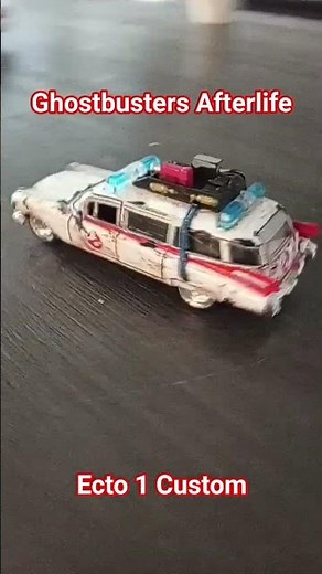 My Custom Ghostbusters Afterlife Ecto 1 (last short of 2025) #ghostbusters