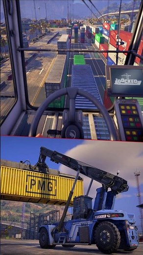 Heavy Lifting on Steam - Docked Life on the Docks Gameplay Trailer #shorts #games #trailer