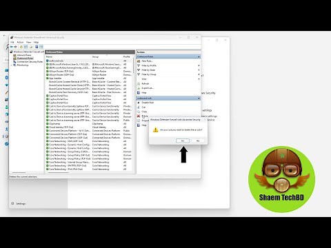 How to Close Firewall Inbound Rules Port on Windows 11